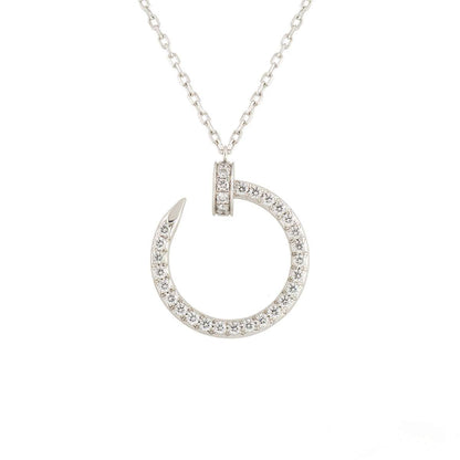Miro JUSTE NECKLACE SILVER DIAMONDS