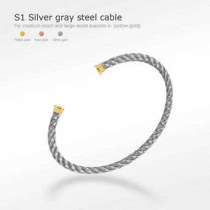 Miro FORCE SERIES BRACELET CABLES 50 CHOICES (DIY SELECTION)