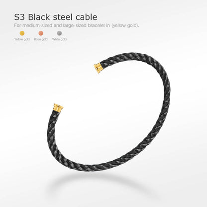 Miro FORCE SERIES BRACELET CABLES 50 CHOICES (DIY SELECTION)