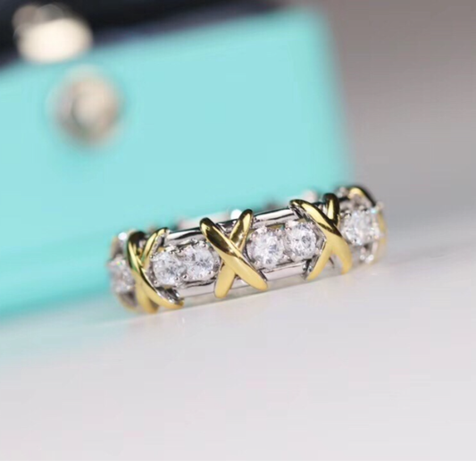 [Miro ]Classic Gold Diamond Ring