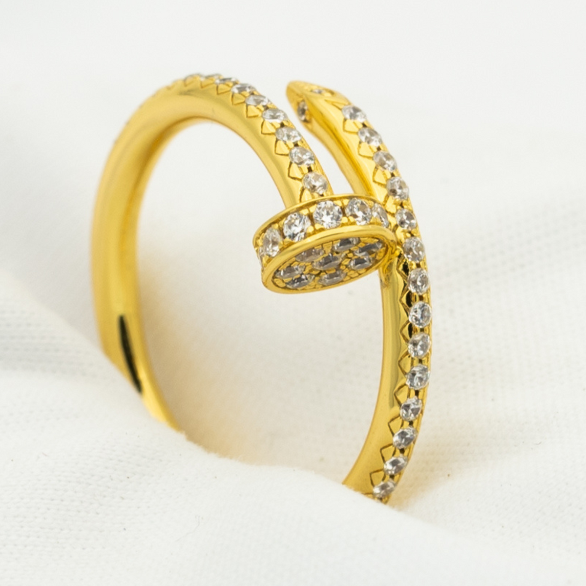 Miro JUSTE RING 1.8MM GOLD DIAMONDS