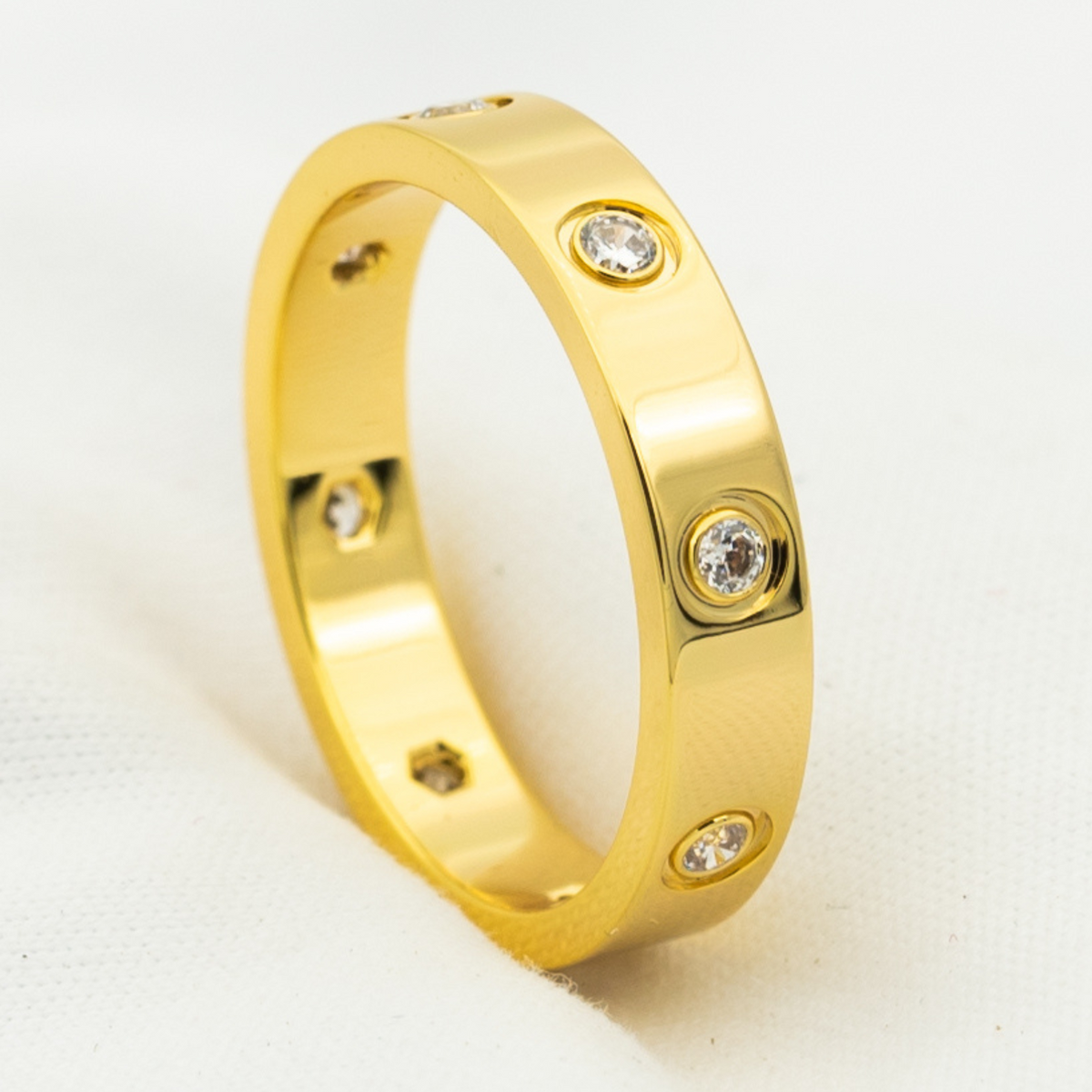 Miro LOVE RING 3.6MM 8 DIAMONDS