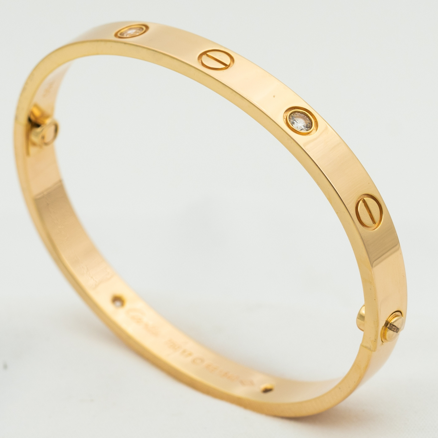 Miro LOVE BRACELET 6.1MM 4 DIAMONDS