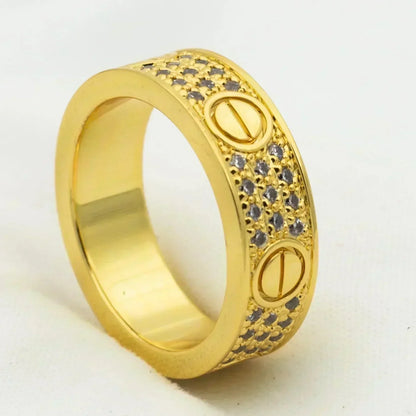 Miro LOVE RING 5.5MM DIAMONDS PAVED
