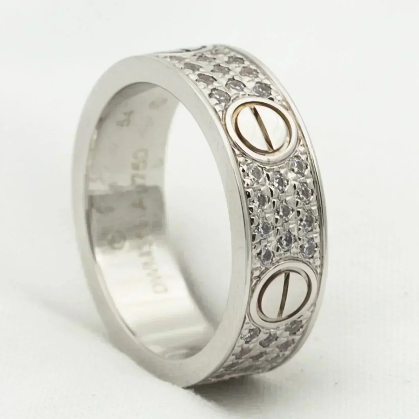 Miro LOVE RING 5.5MM DIAMONDS PAVED