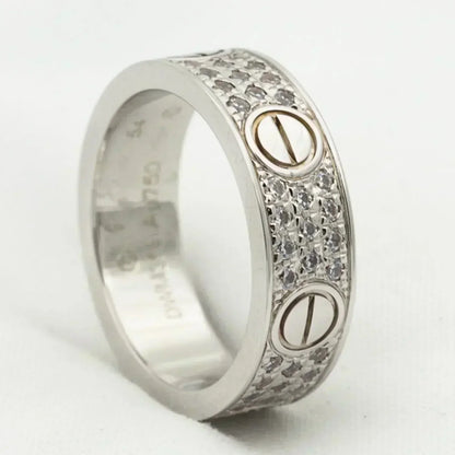 Miro LOVE RING 5.5MM DIAMONDS PAVED