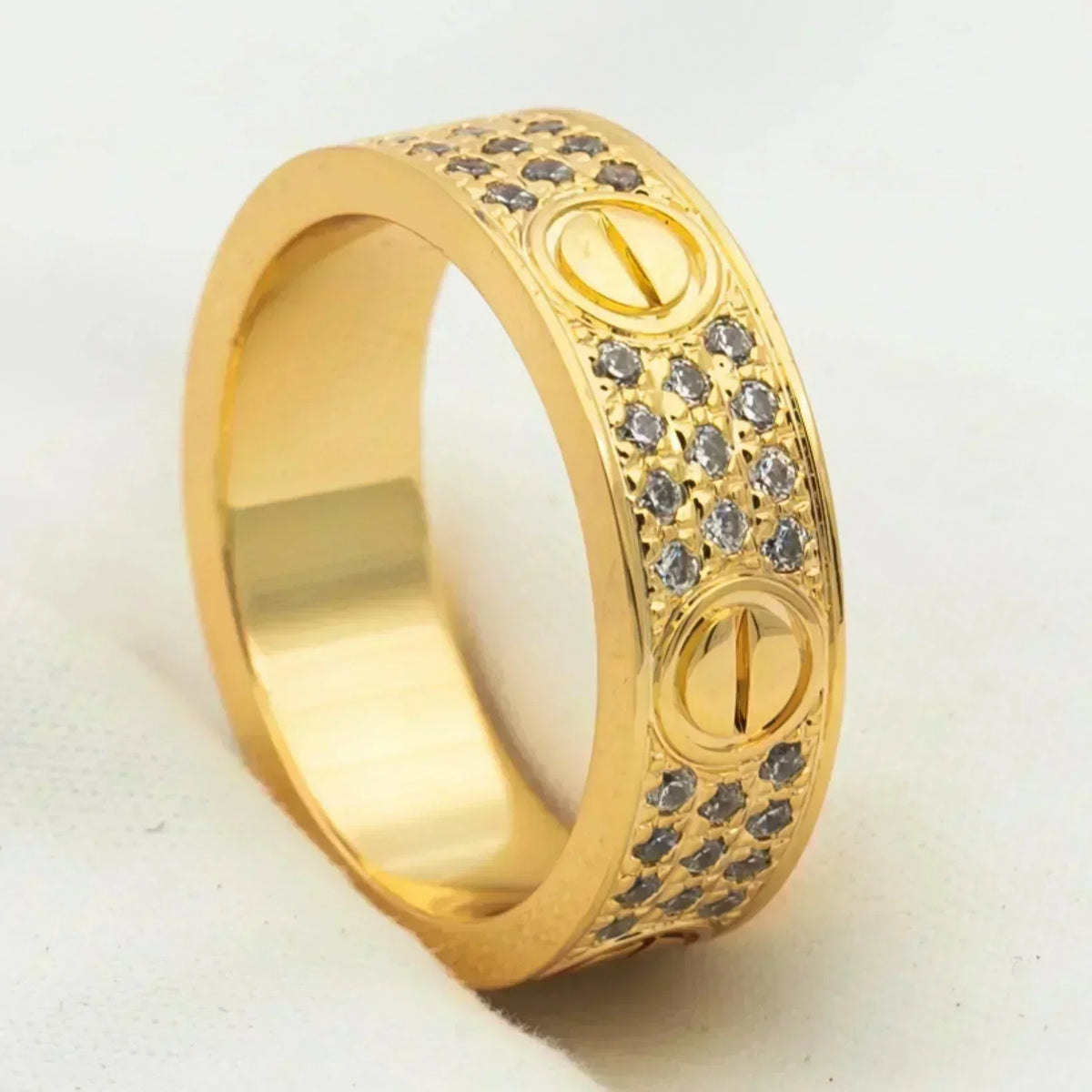 Miro LOVE RING 5.5MM DIAMONDS PAVED