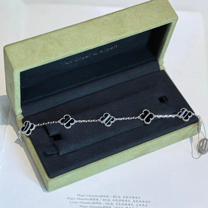 [Miro ]New  CLOVER 5 MOTIF PULSAR STONE BRACELET COLLECTION