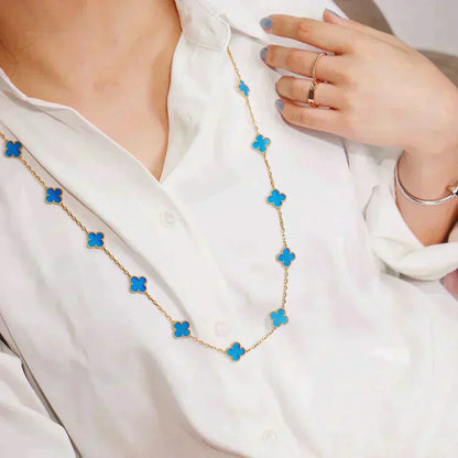 Miro CLOVER 20 MOTIFS TURQUOISE GOLD