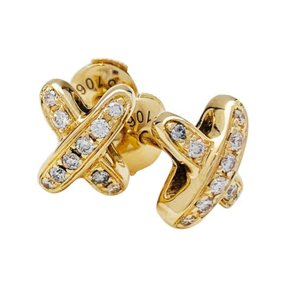 Miro JEUX DE GOLD DIAMOND EARRINGS