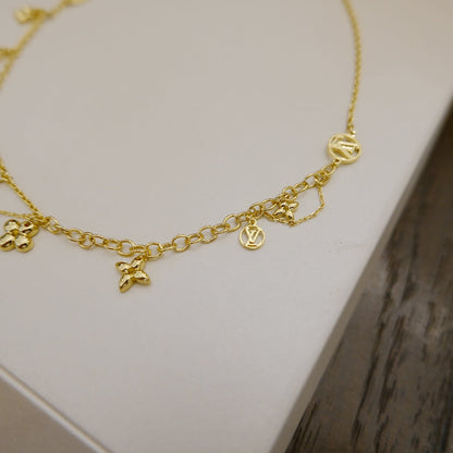 Miro BLOOMING SUPPLE NECKLACE BRASS