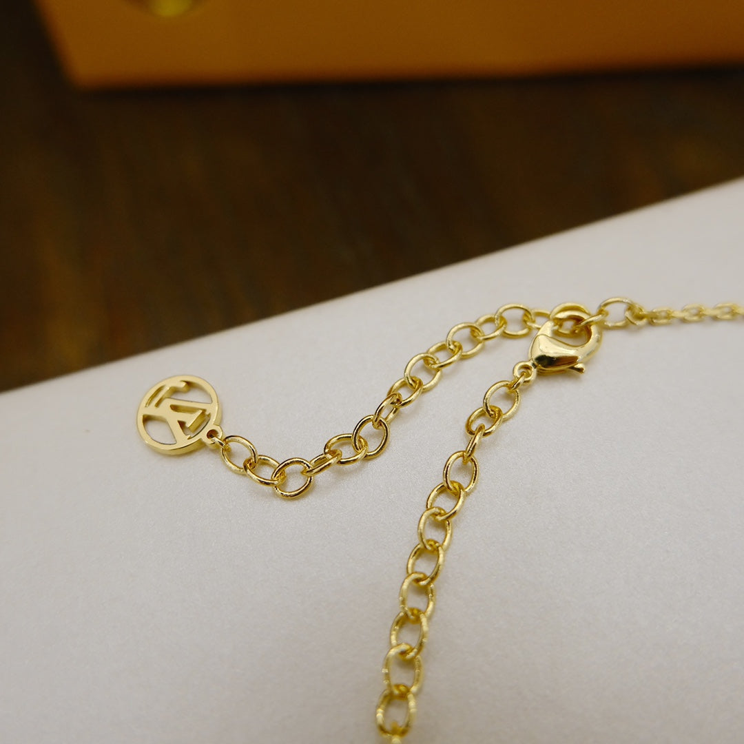Miro BLOOMING SUPPLE NECKLACE BRASS
