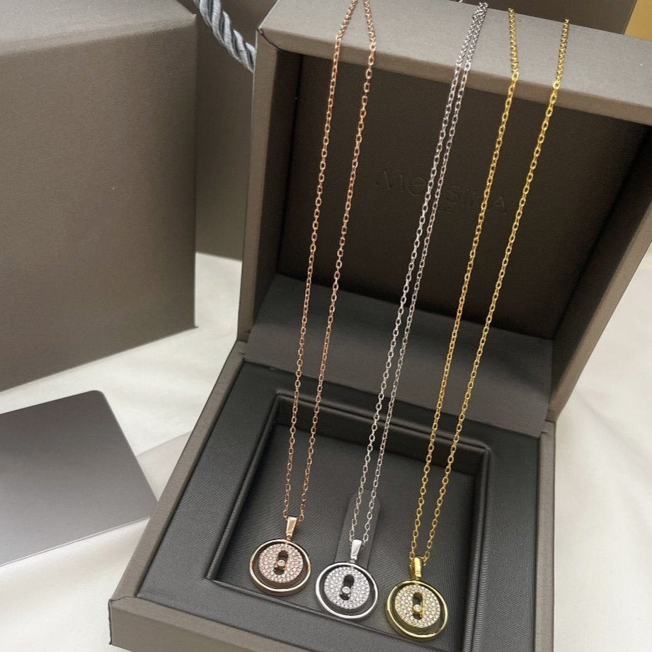 [Miro ]  MOVER PM PAVED NECKLACE