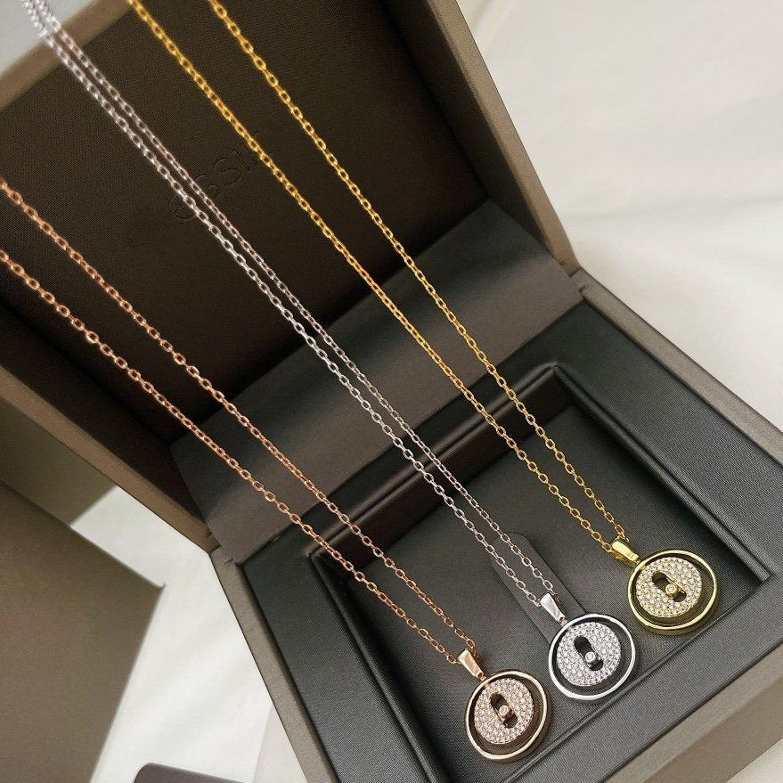 [Miro ]  MOVER PM PAVED NECKLACE