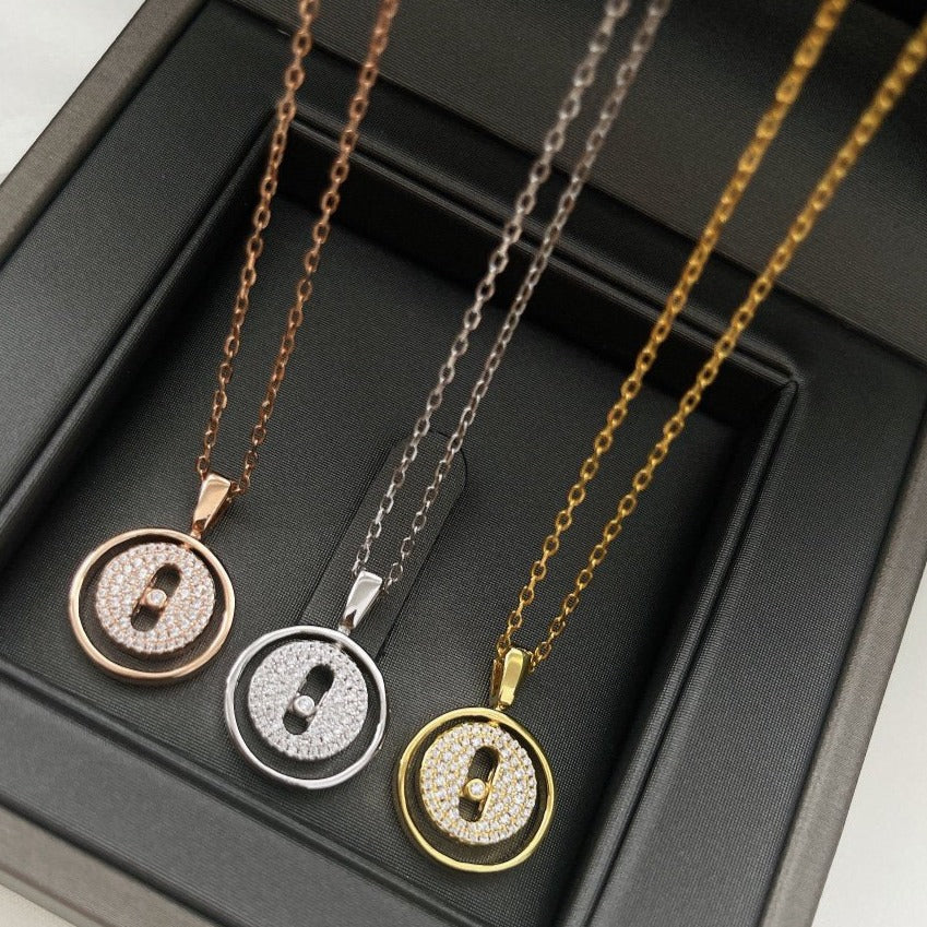 [Miro ]  MOVER PM PAVED NECKLACE