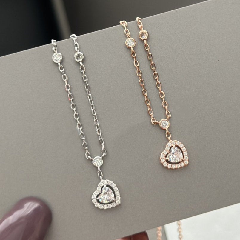 [Miro ] JOY HEART DIAMOND NECKLACE