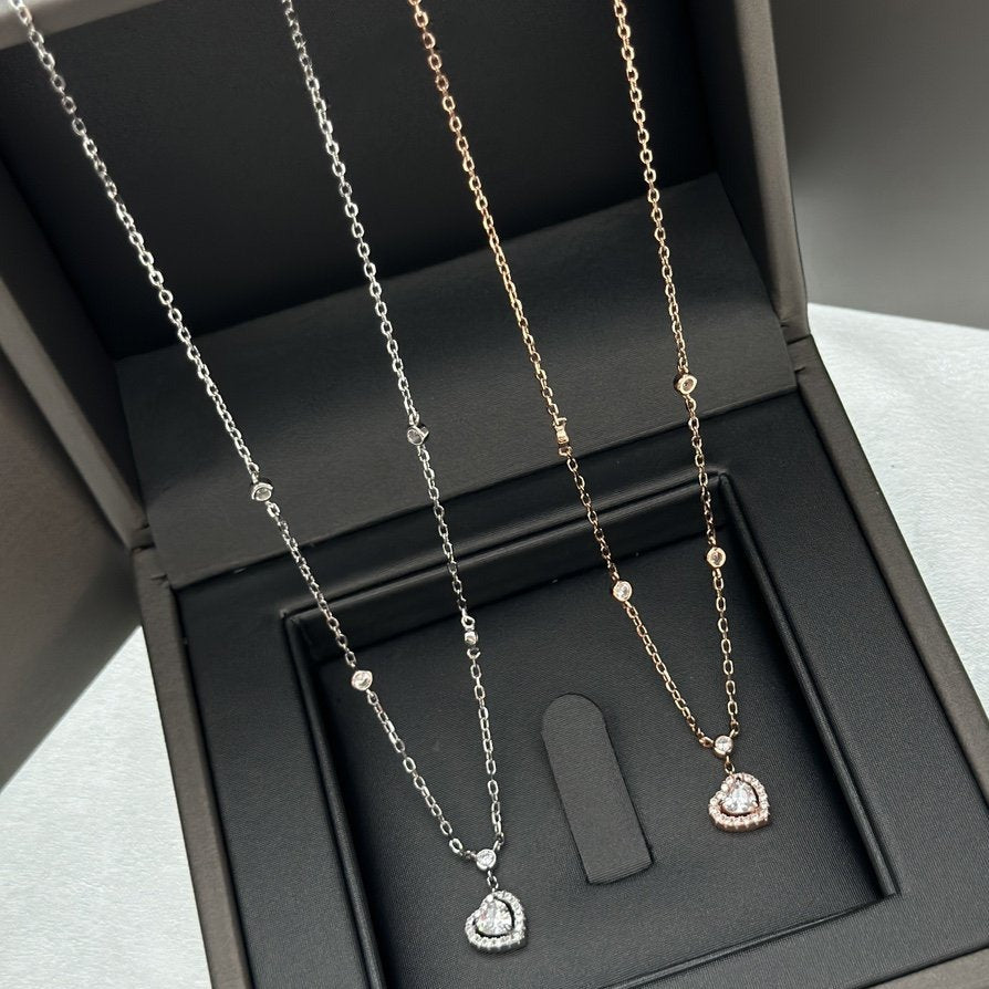 [Miro ] JOY HEART DIAMOND NECKLACE