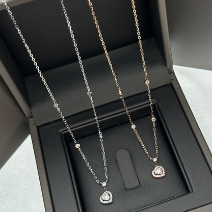 [Miro ] JOY HEART DIAMOND NECKLACE