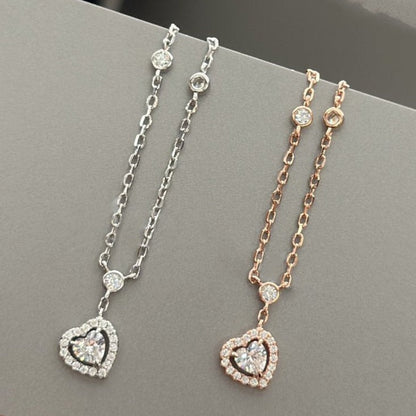 [Miro ] JOY HEART DIAMOND NECKLACE