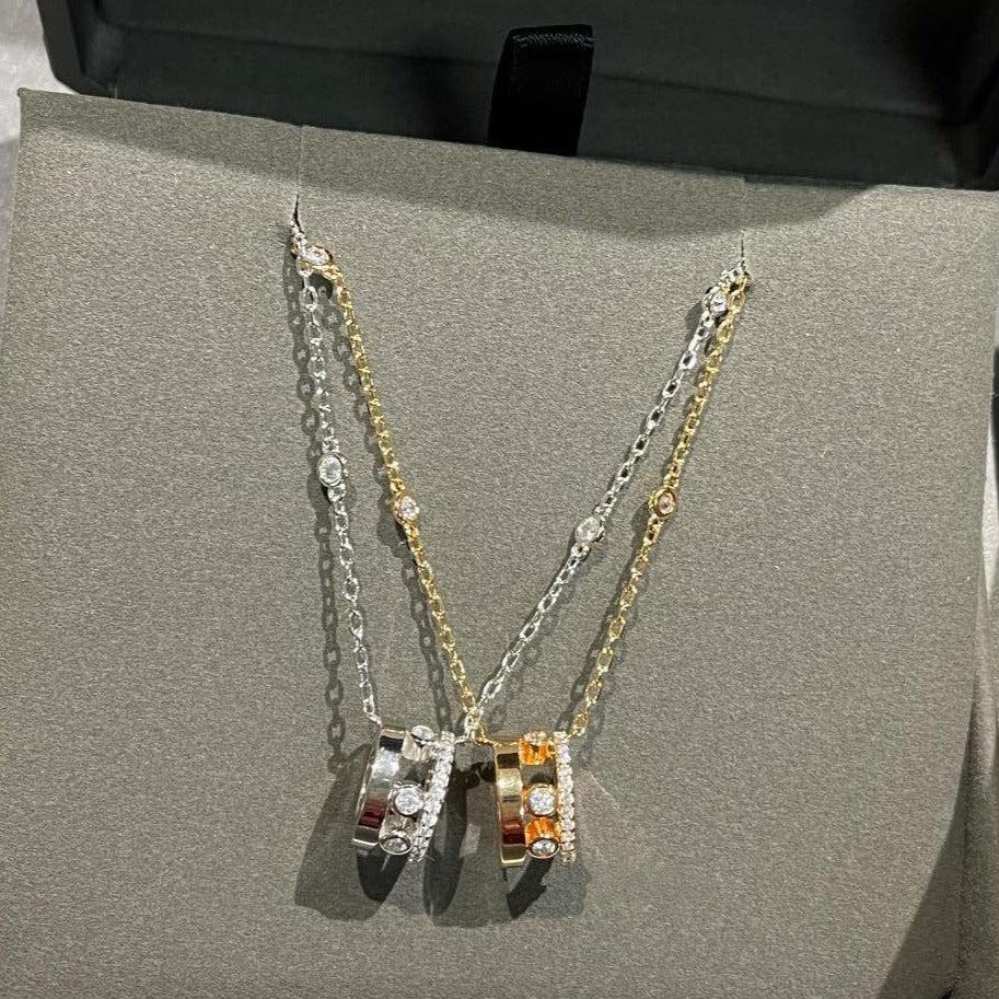 [Miro ] CHAIN MOVE ROMANE PEDAND NECKLACE