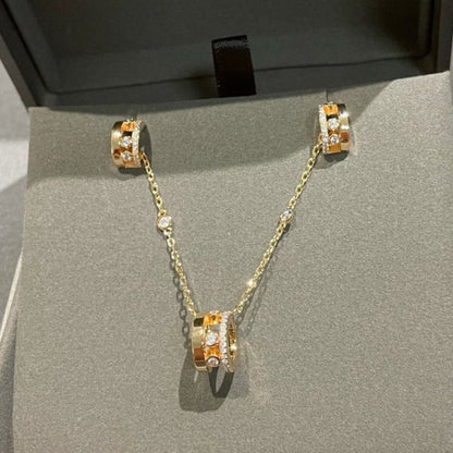 [Miro ] CHAIN MOVE ROMANE PEDAND NECKLACE