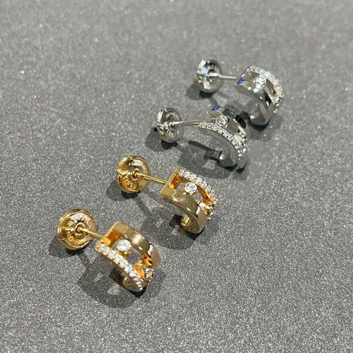 [Miro ] MOVE ROMANE EARRINGS DIAMOND