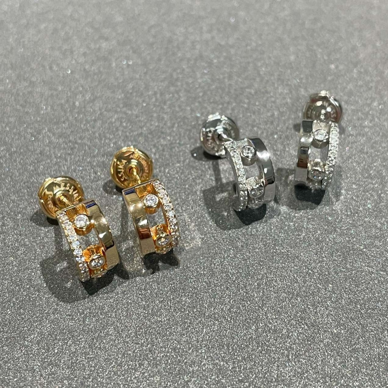 [Miro ] MOVE ROMANE EARRINGS DIAMOND