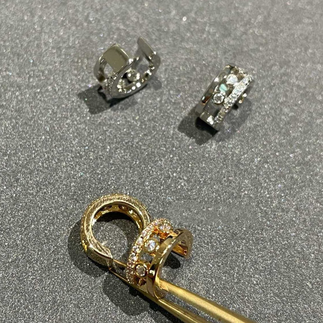 [Miro ] MOVE ROMANE EARRINGS DIAMOND