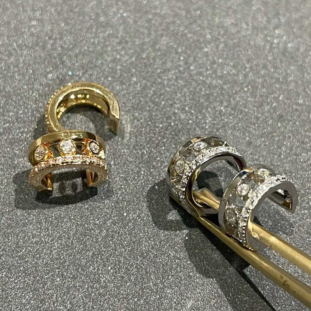 [Miro ] MOVE ROMANE EARRINGS DIAMOND