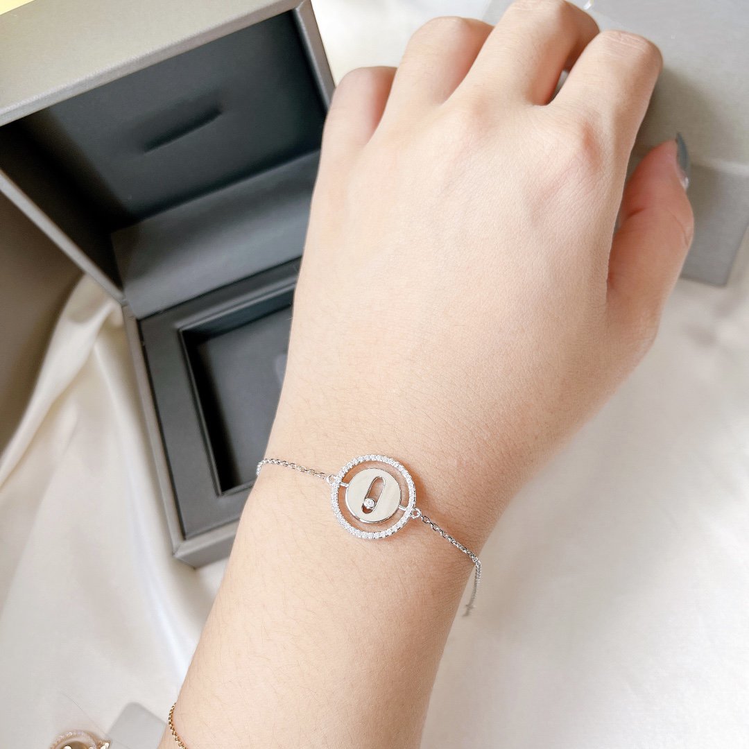 [Miro ]Miro  MOVE PAVED DIAMOND BRACELET