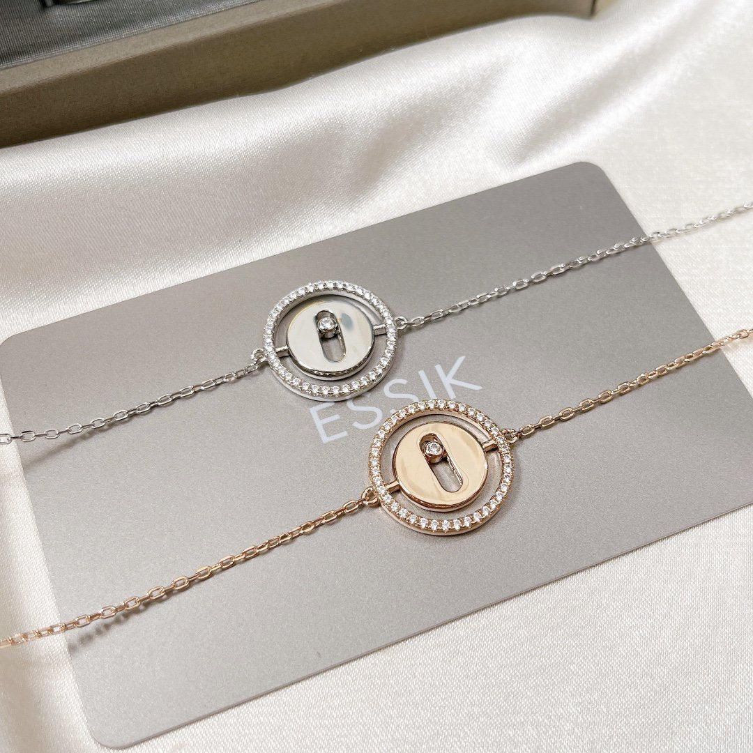 [Miro ]Miro  MOVE PAVED DIAMOND BRACELET