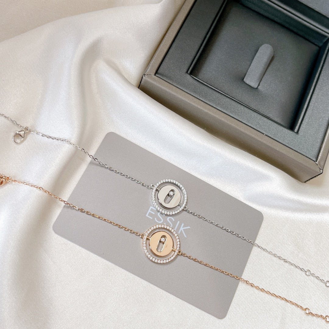 [Miro ]Miro  MOVE PAVED DIAMOND BRACELET