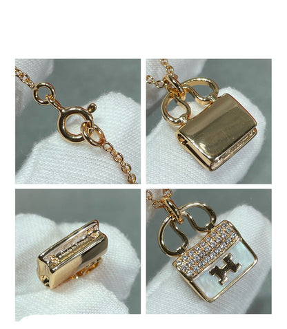 Miro H CIRCE MOISSANITE PENDANT NECKLACE GOLD