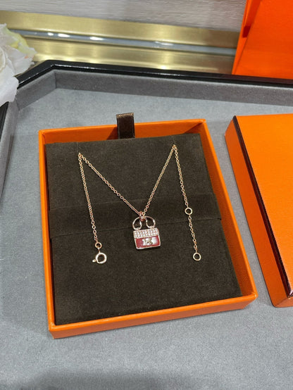 Miro H CIRCE MOISSANITE PENDANT NECKLACE GOLD