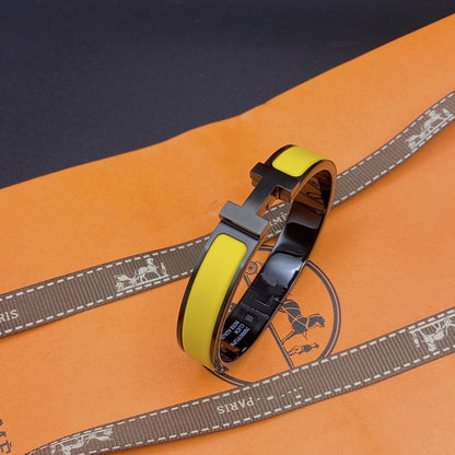 Miro CLIC HM SO BLACK YELLOW BRACELET