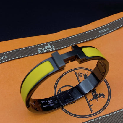 Miro CLIC HM SO BLACK YELLOW BRACELET
