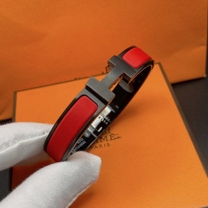 Miro CLIC HM SO BLACK RED BRACELET