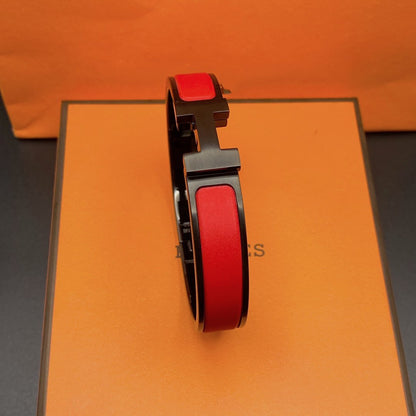 Miro CLIC HM SO BLACK RED BRACELET