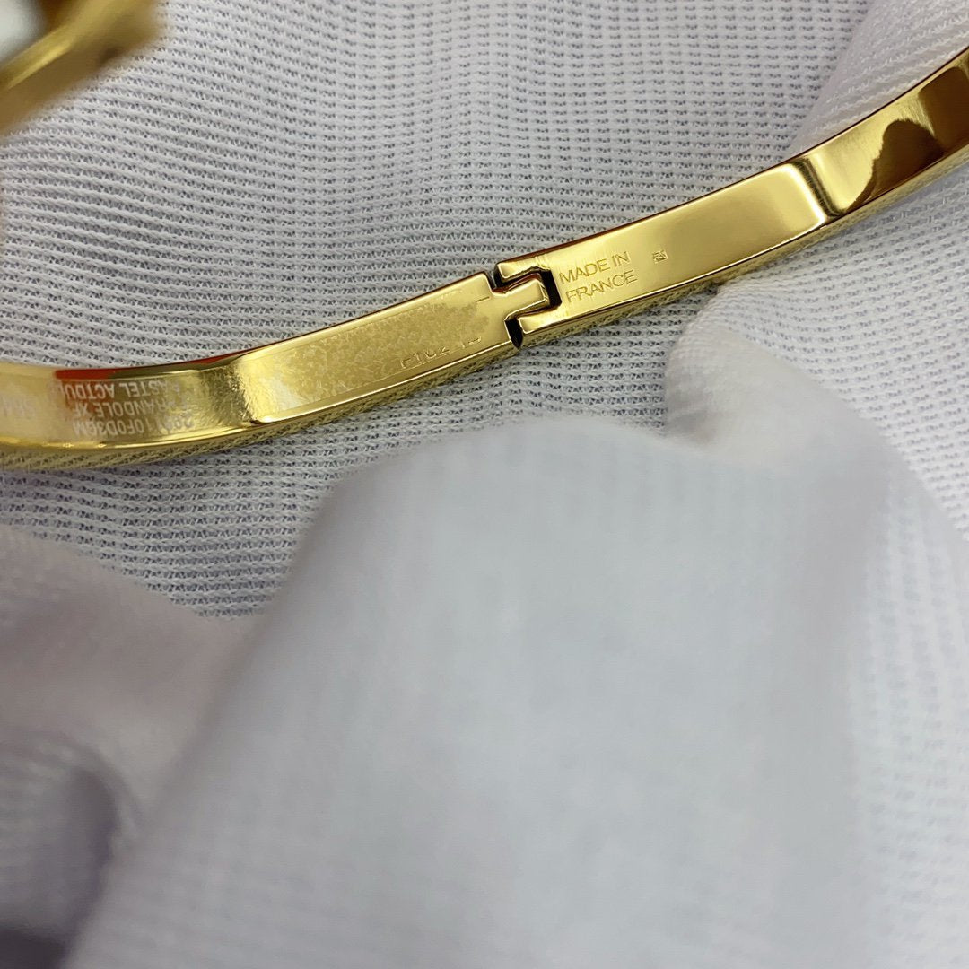Miro CLASSIC HM クリックホワイト 8mm エナメルブレスレット