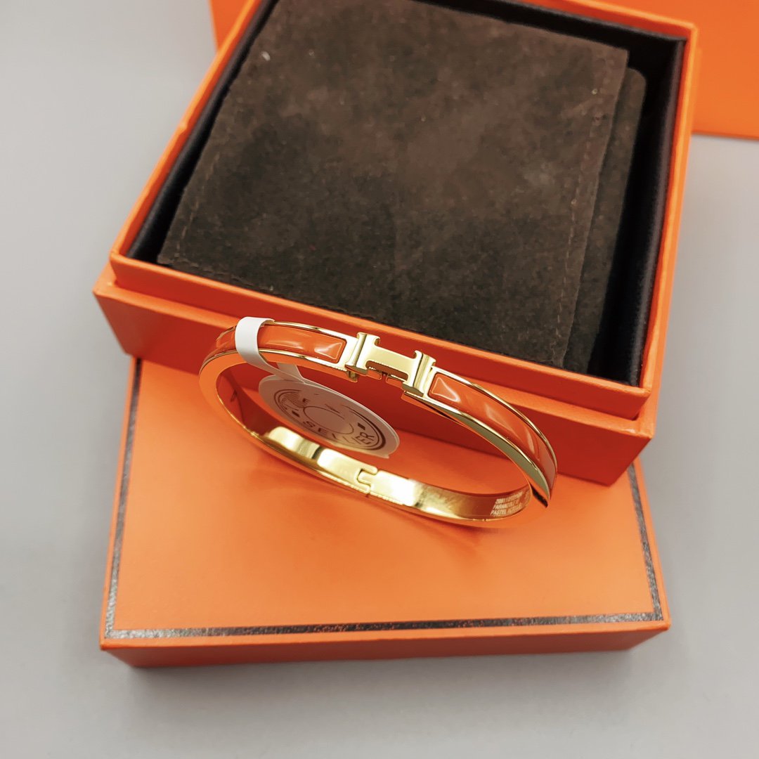 Miro CLASSIC HM CLIC RED 8MM ENAMEL BRACELET
