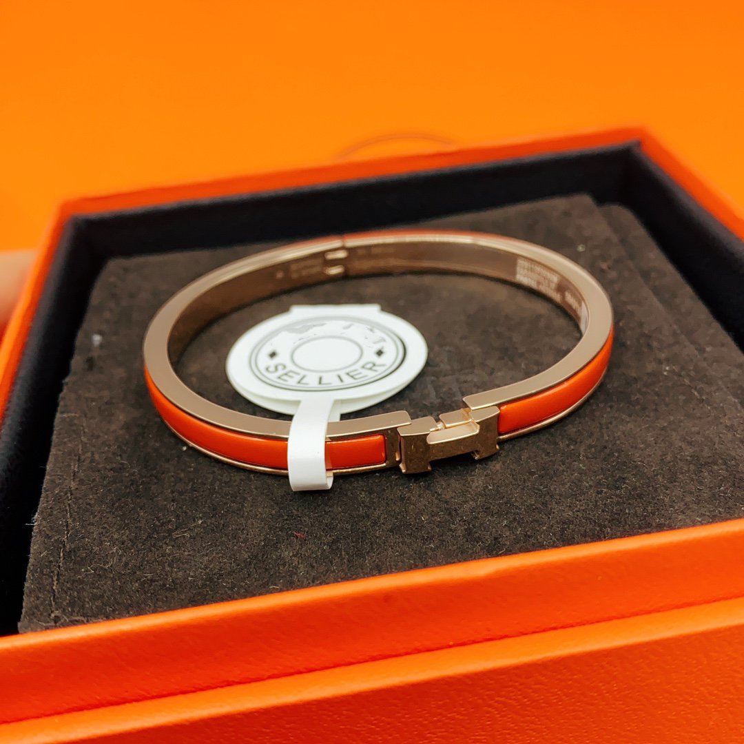 Miro CLASSIC HM CLIC RED 8MM ENAMEL BRACELET