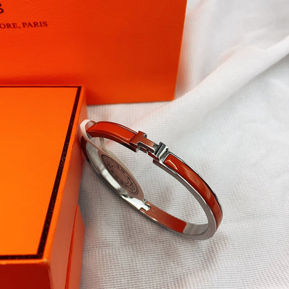 Miro CLASSIC HM CLIC RED 8MM ENAMEL BRACELET