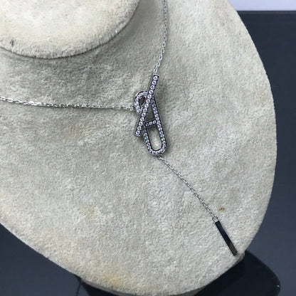 Miro HM NECKLACE PLATINUM ROSE GOLD DIAMOND