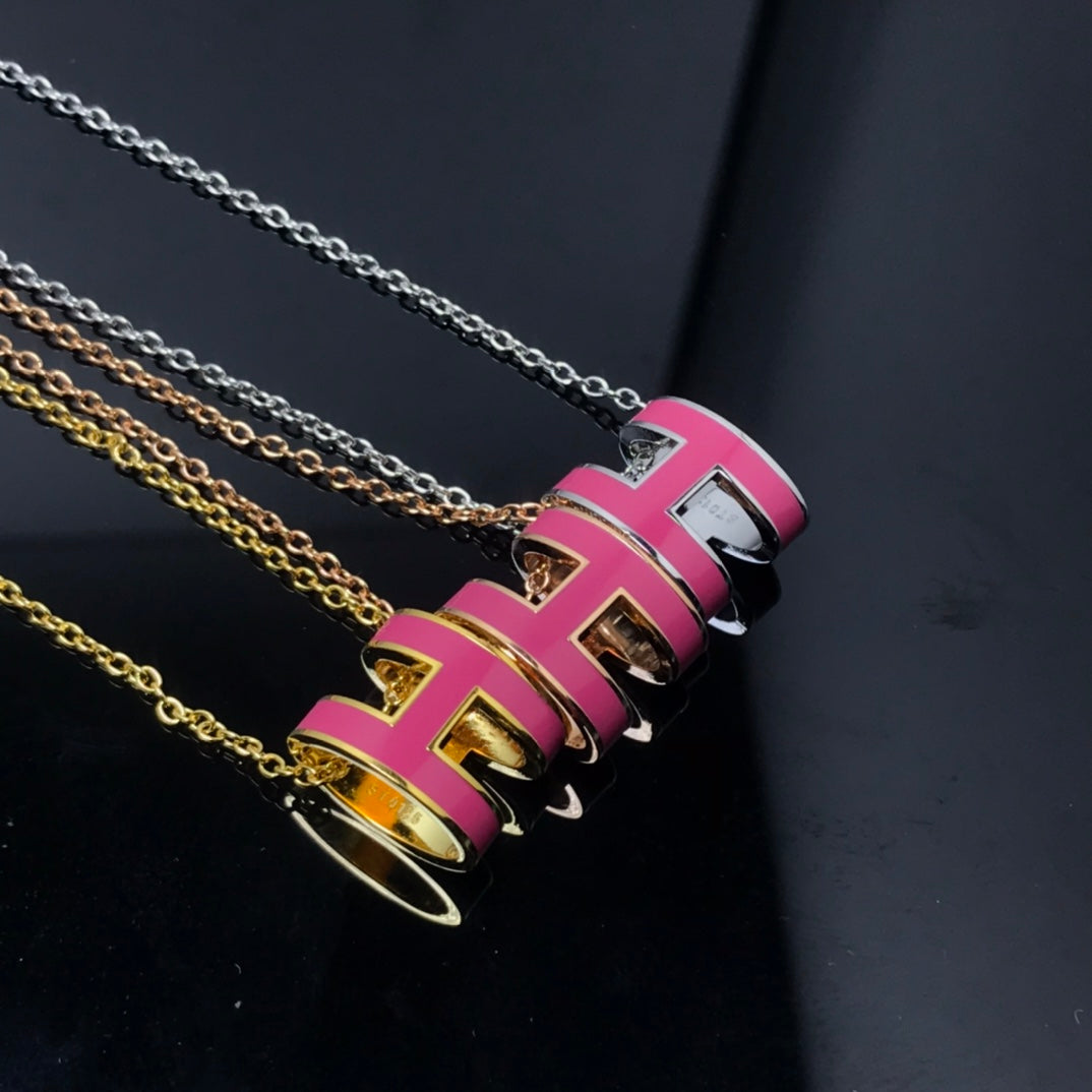 Miro H NECKLACE PINK