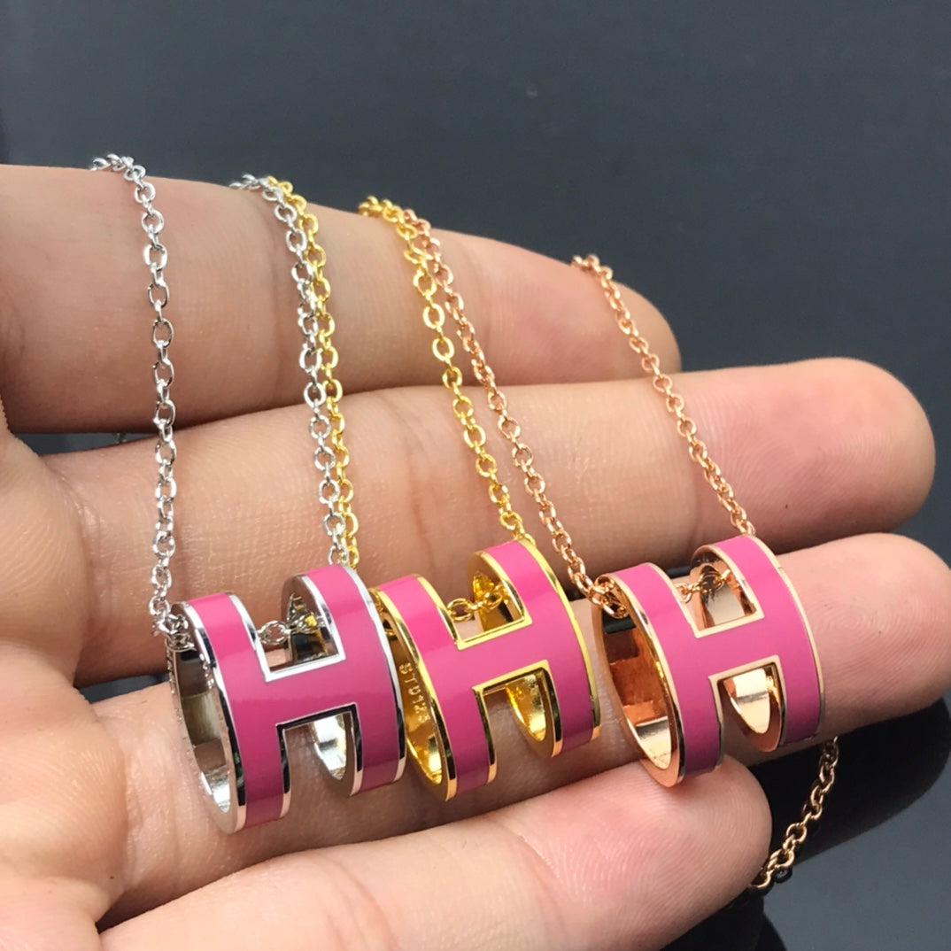 Miro H NECKLACE PINK