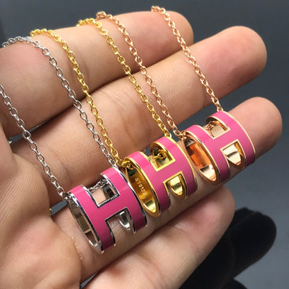 Miro H NECKLACE PINK