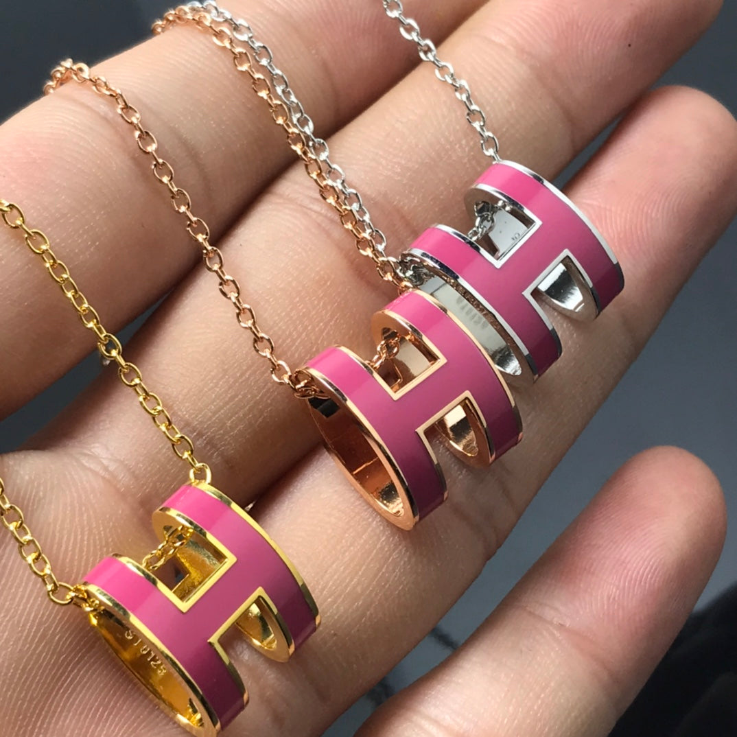 Miro H NECKLACE PINK
