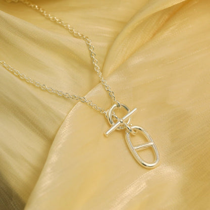 Miro HM CHAINE D'ANCRE PENDANT NECKLACE STERLING SILVER