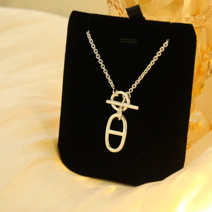 Miro HM CHAINE D'ANCRE PENDANT NECKLACE STERLING SILVER