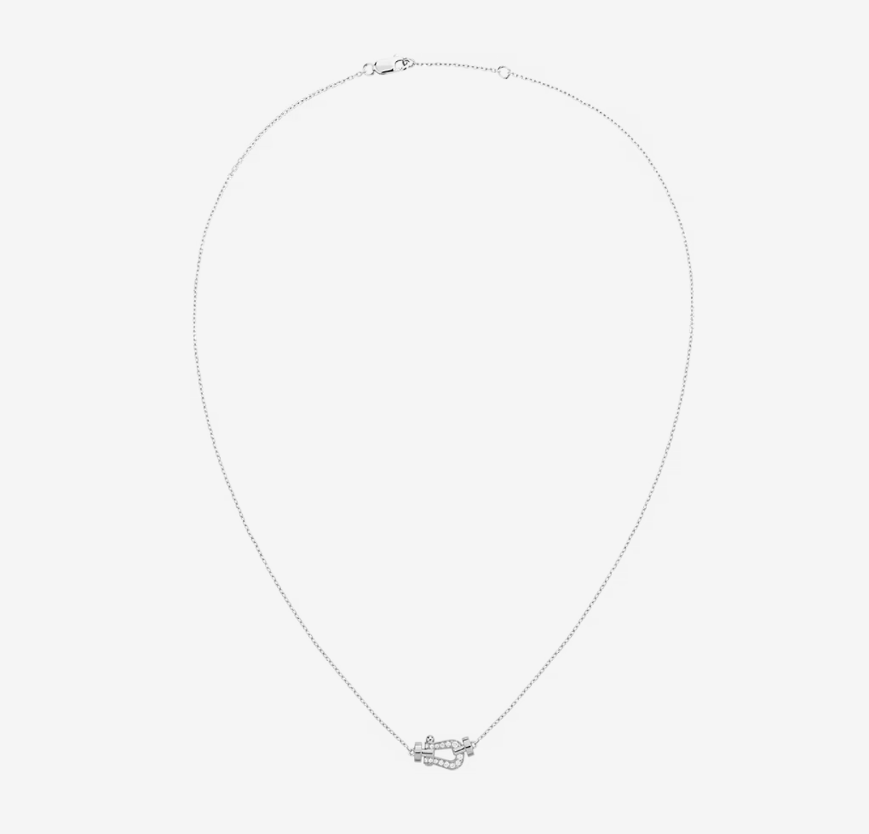 Miro FORCE 10 DIAMOND SILVER NECKLACE MINI MODEL